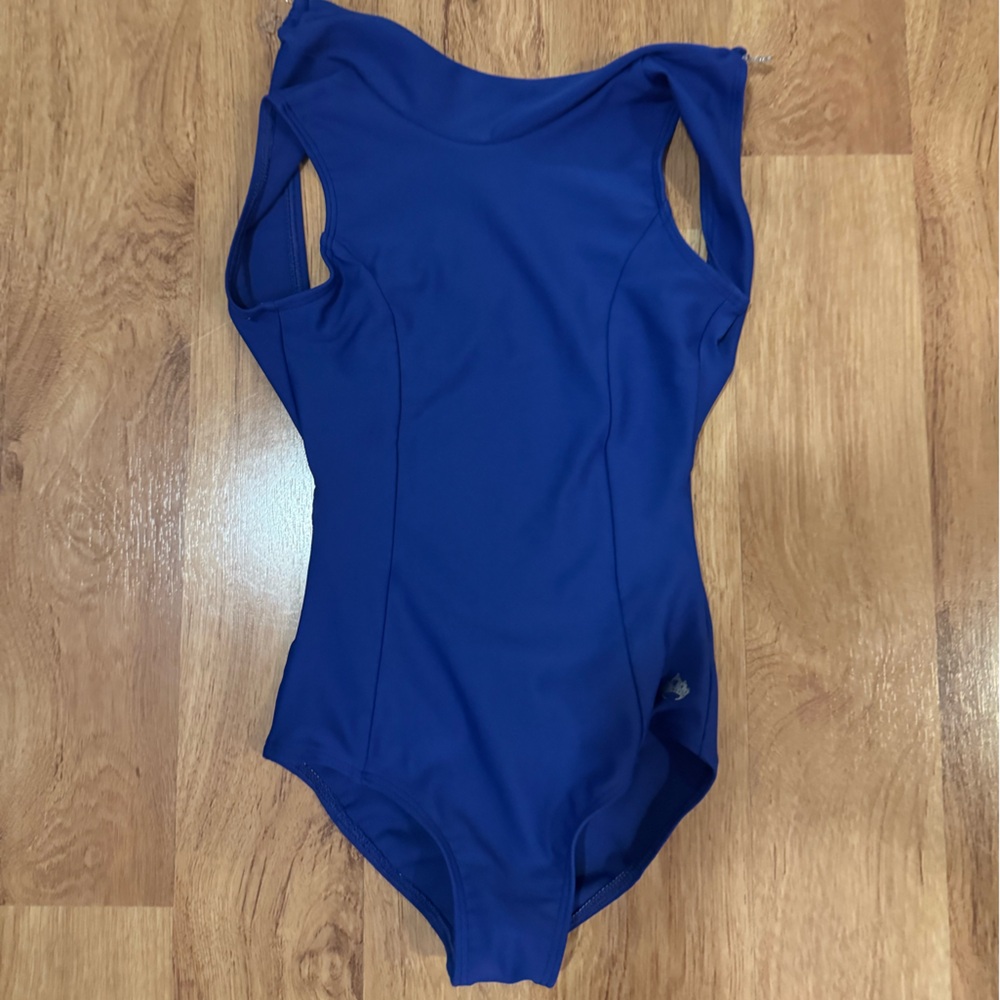 Chic Royal Blue Women's Ballet Leotard